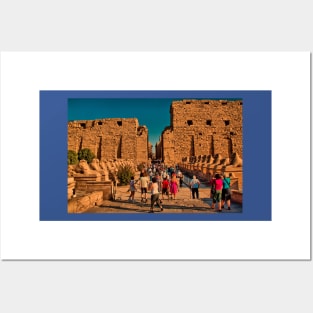 Egypt. Luxor. Karnak Temple. Posters and Art